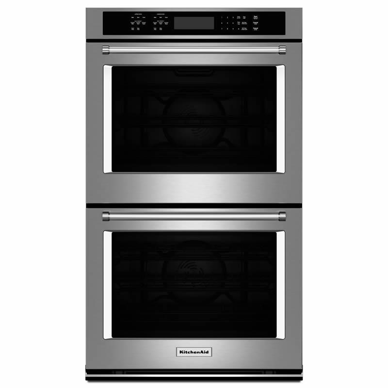 27-inch, 8.6 cu. ft. Built-in Double Wall Oven with Convection KODE507ESS IMAGE 1