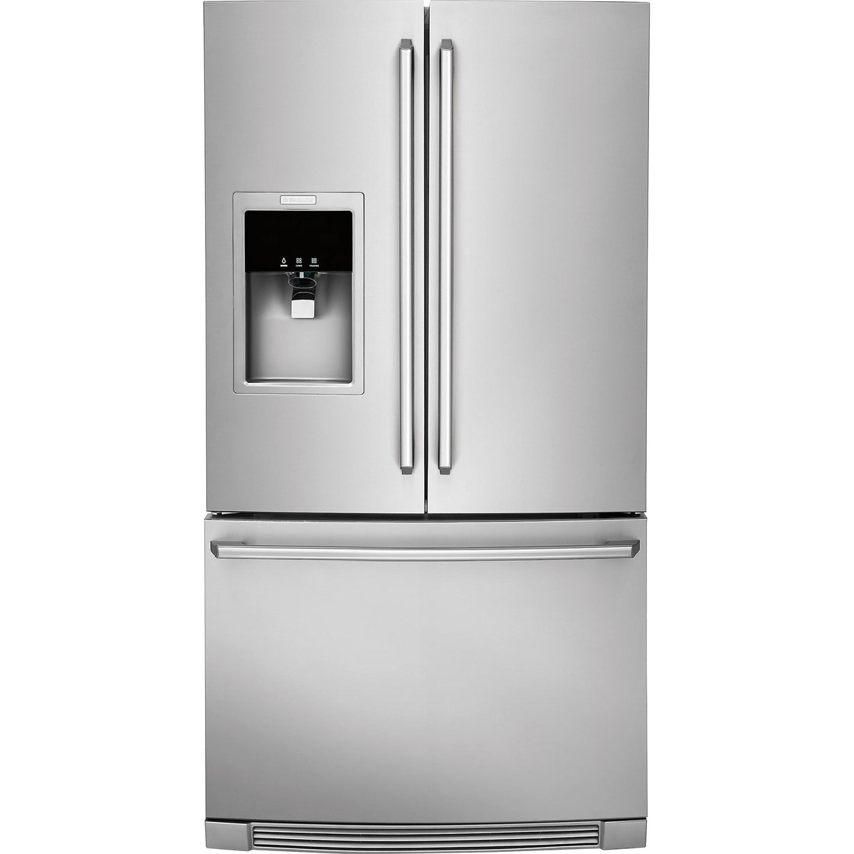 36-inch, 21.5 cu. ft. Counter-Depth French 3-Door Refrigerator with Wave-Touch® Controls EW23BC87SS IMAGE 1