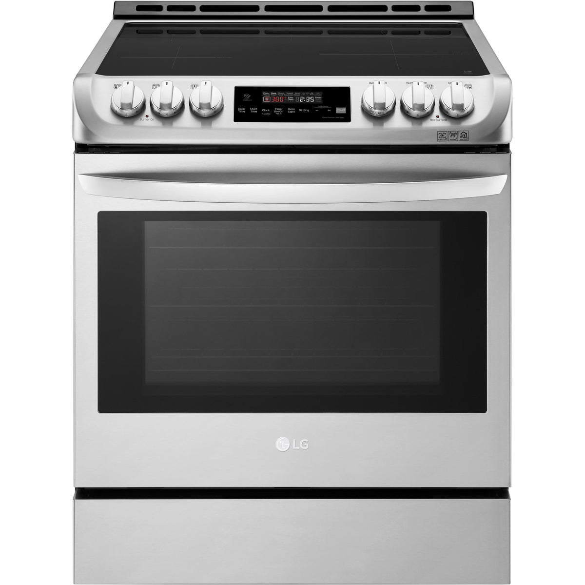 30-inch Slide-In Induction Range with ProBake Convection™ LSE4616ST IMAGE 1