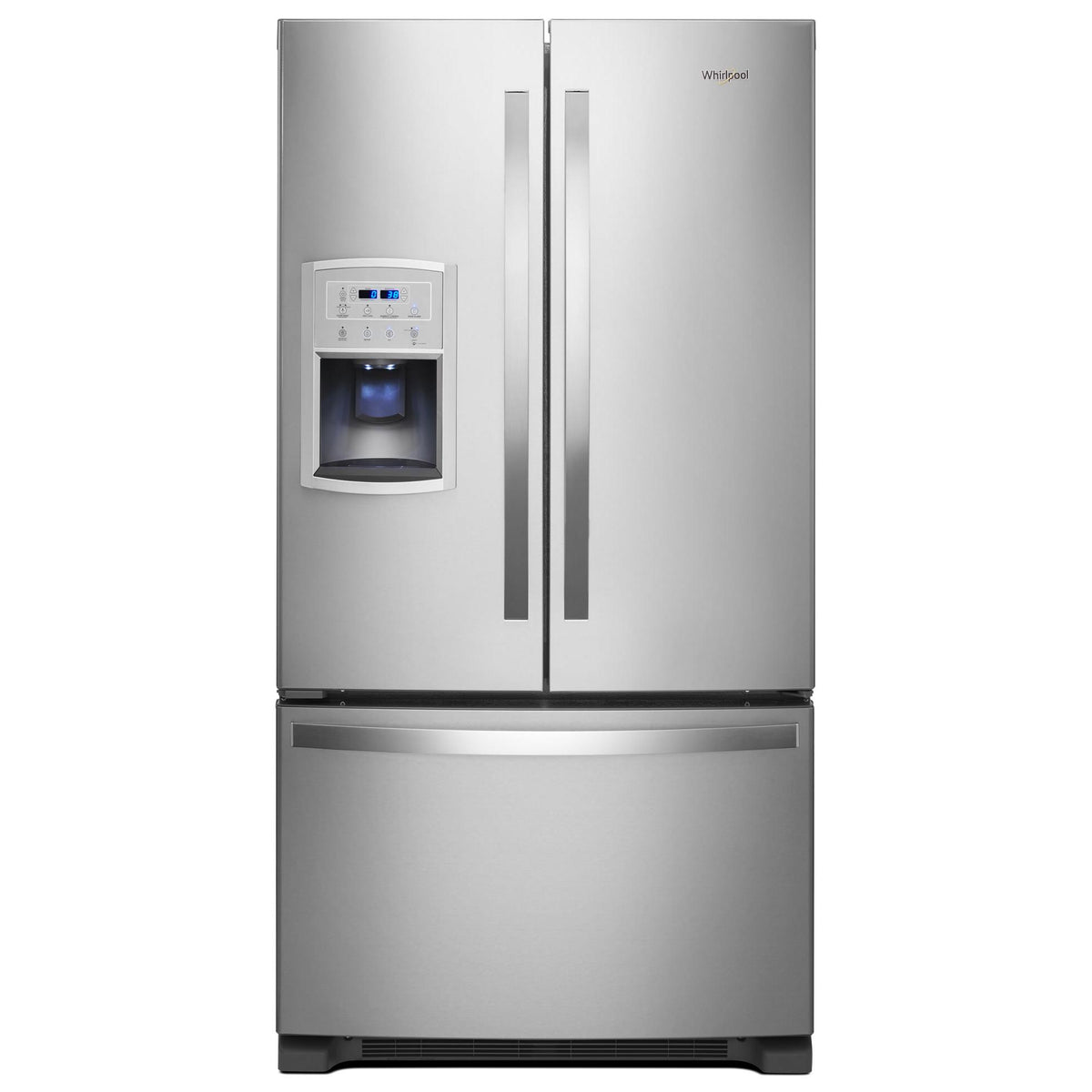 36-inch, 19.7 cu. ft. Counter-Depth French 3-Door Refrigerator WRF550CDHZ IMAGE 1