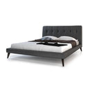 Luna Queen Upholstered Platform Bed IMAGE 1