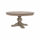 Round Champlain Dining Table with Pedestal Base IMAGE 1