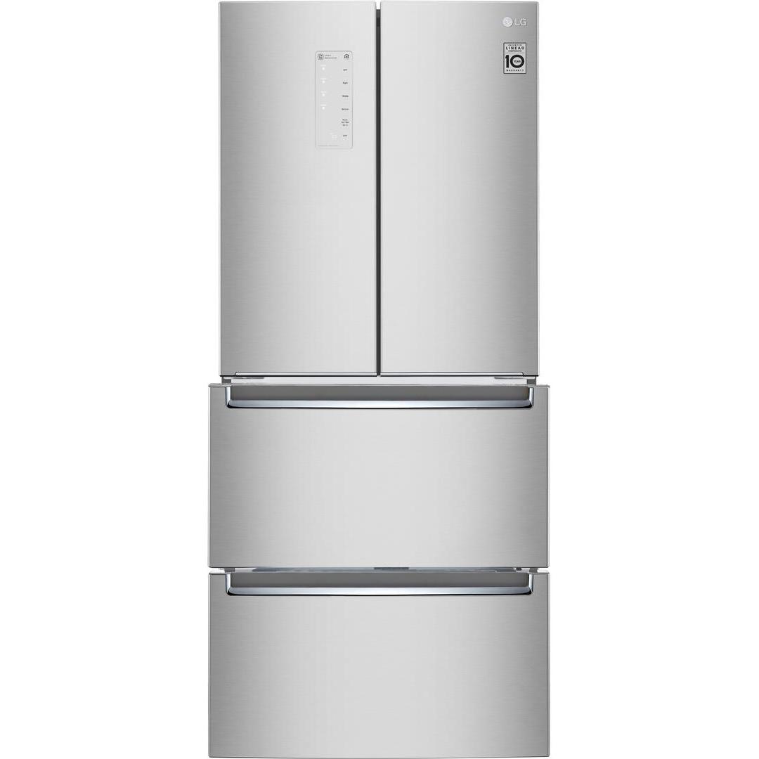 30-inch, 14.3 cu.ft. Freestanding French 4-Door Refrigerator with Multi-Air Flow™ System LRKNS1400V IMAGE 1