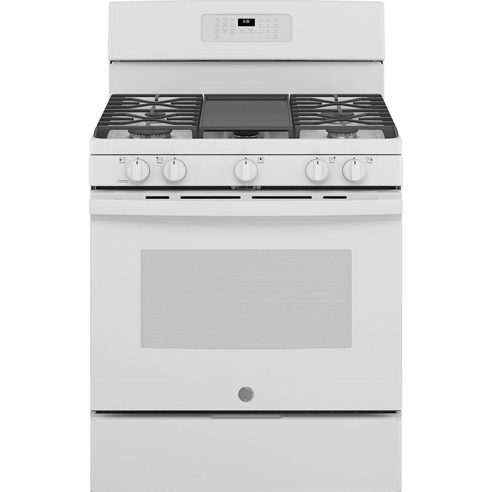30-inch Freestanding Gas Range with Self-Clean Oven JCGB660DPWW IMAGE 1