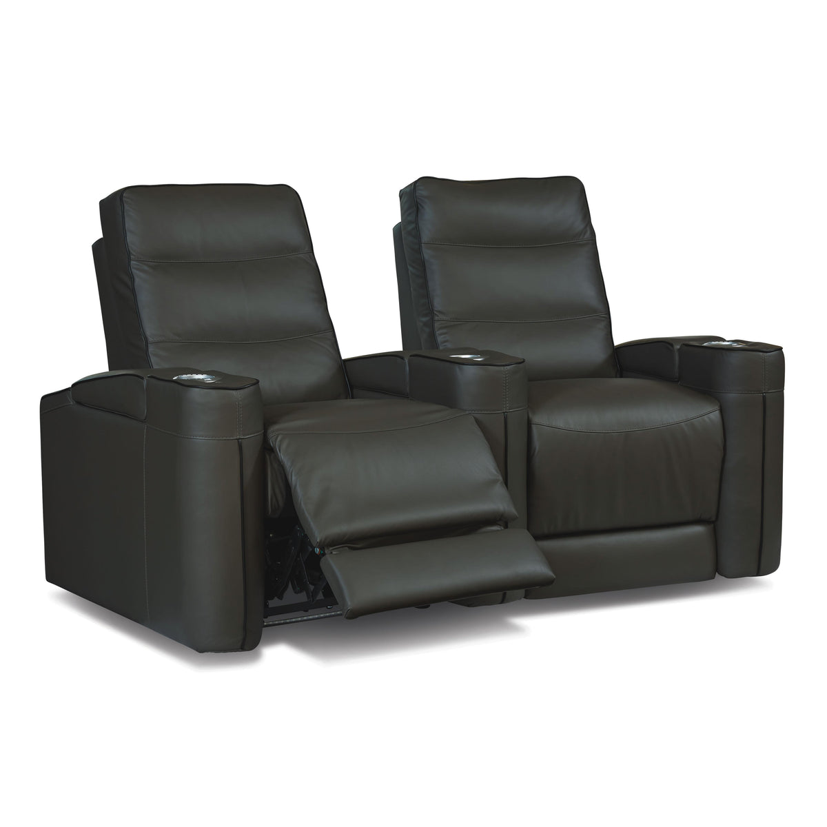Beckett Leather 2-Seat Home Theatre Seating IMAGE 1