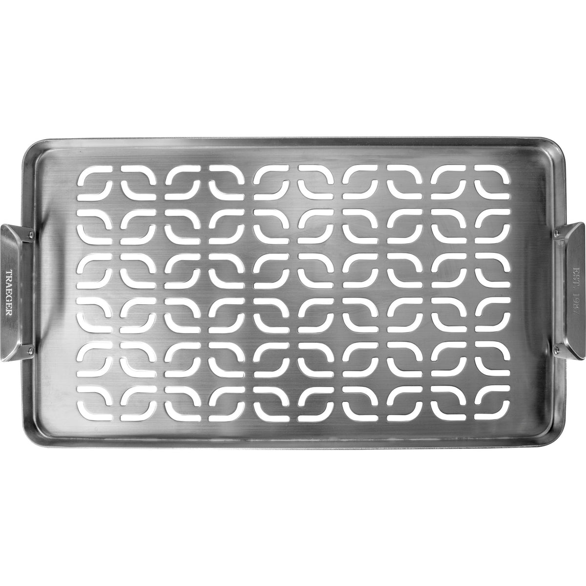 Modifire Fish & Veggie Stainless Steel Grill Tray BAC610 IMAGE 1