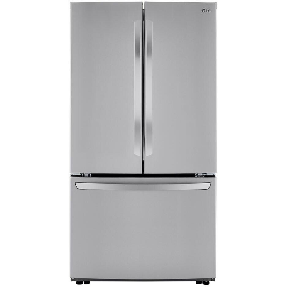36-inch, 28.7 cu. ft. Freestanding French 3-Door Refrigerator with IcePlus™ LRFCS29D6S IMAGE 1