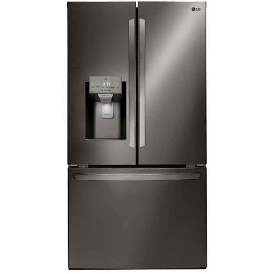 35-inch 27.7 cu. ft. 3-Door French Door Refrigerator LRFS28XBD IMAGE 1