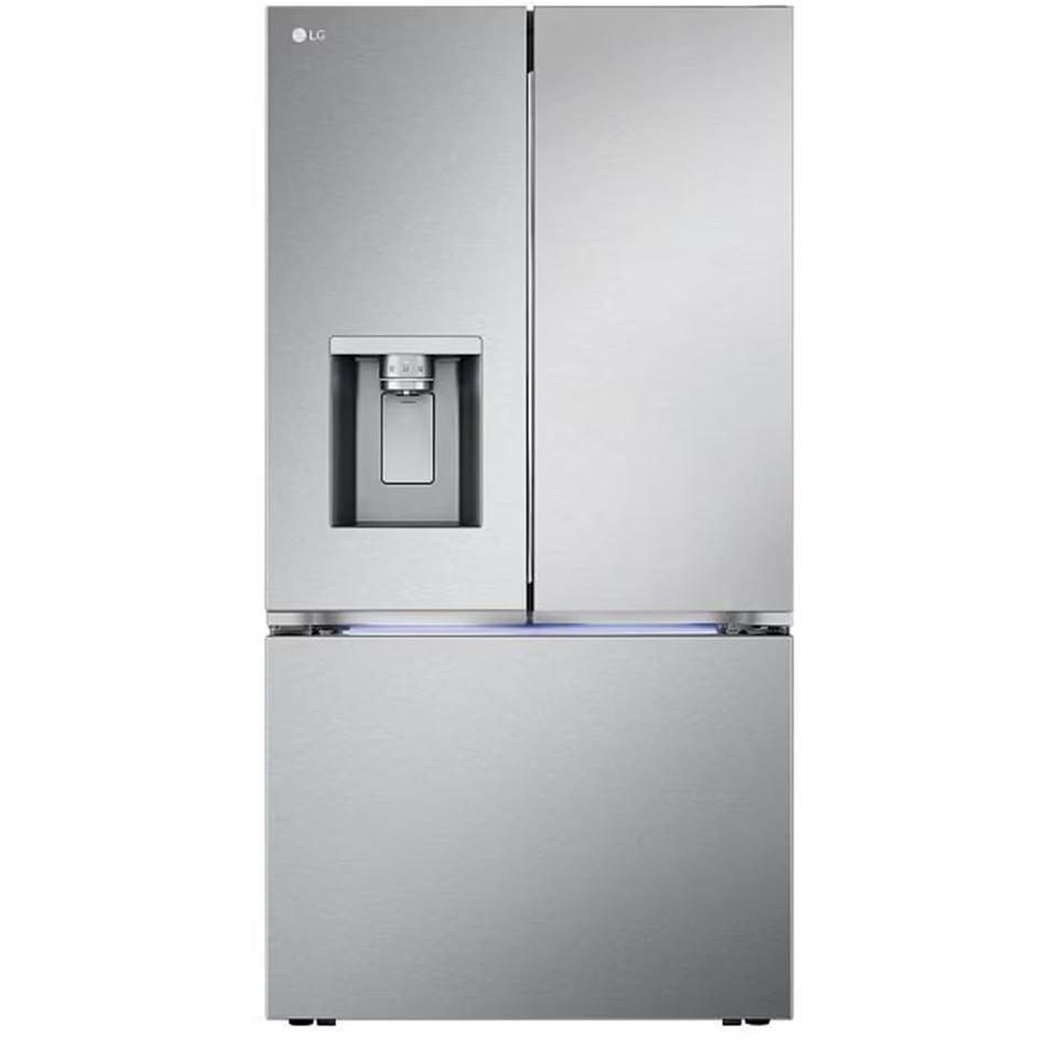 36-inch, 26 cu. ft. Counter-Depth French 3-Door Refrigerator with Four Types of Ice LRYXC2606S IMAGE 1