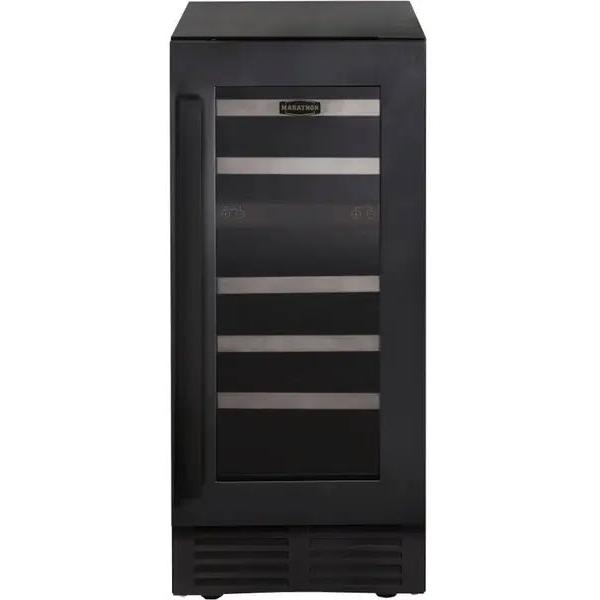 28-Bottle Wine Cooler with Dual Zone with LED Lighting MWC28-DBLS IMAGE 1