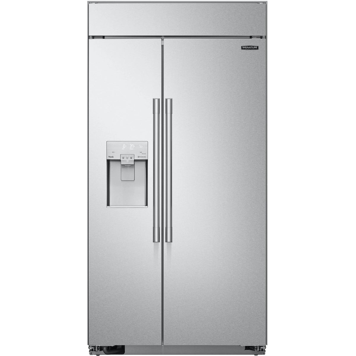 42-inch, 25.6 cu. ft. Built-in Side-by-Side Refrigerator with SpacePlus™ Ice System SKSSB4202S IMAGE 1