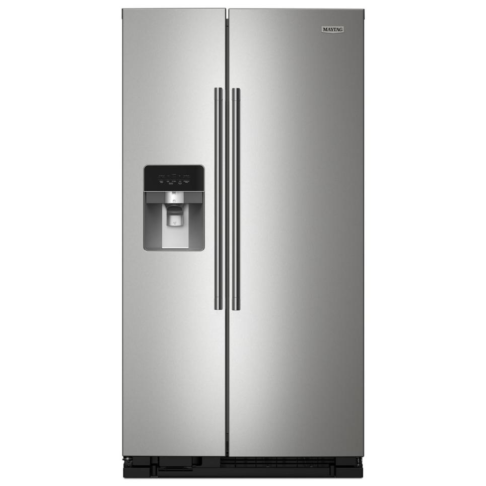 36 in. 25 cu. ft. Countertop Depth Side-by-Side Refrigerator MRSF4036PZ IMAGE 1