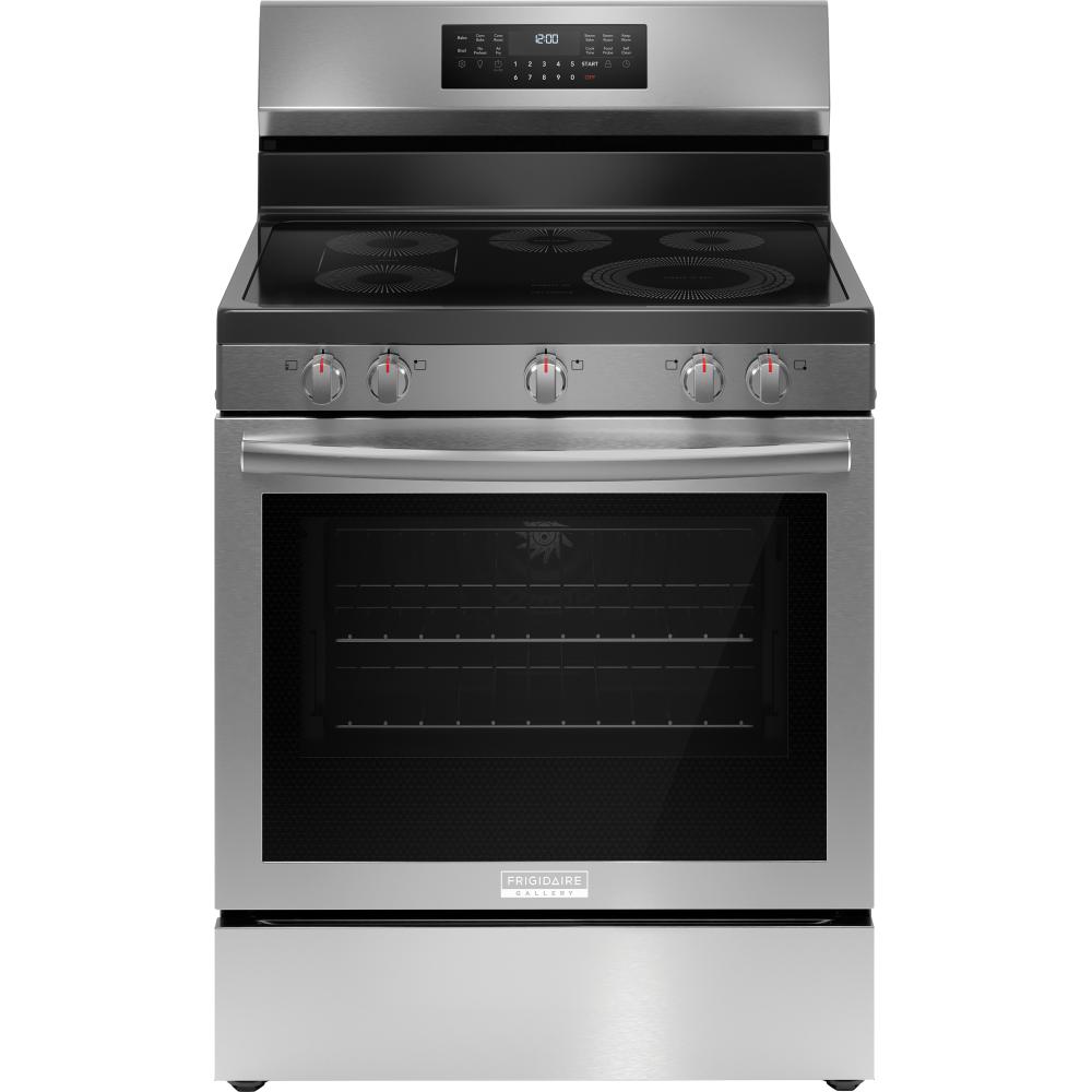 30-inch Freestanding Electric Range with Air Fry Technology GCRE306CBF IMAGE 1