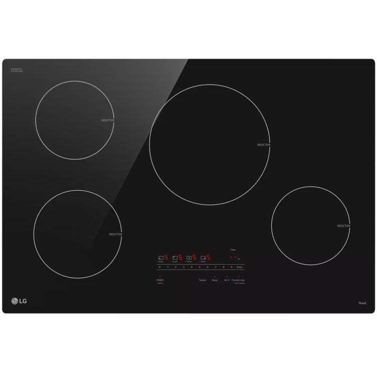 30-inch Induction Cooktop with UltraHeat™ CBIH3013BE IMAGE 1