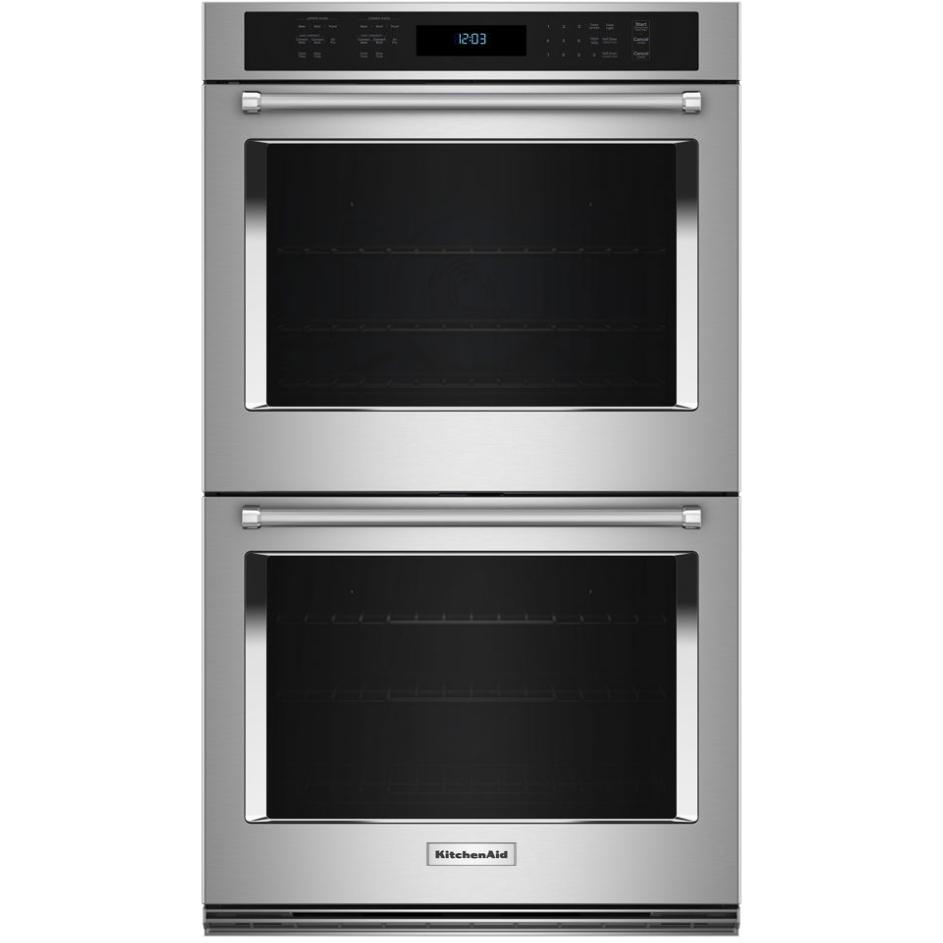 30-inch, 10 cu. ft. Built-in Double Wall Oven with Air Fry KOED530PPS IMAGE 1