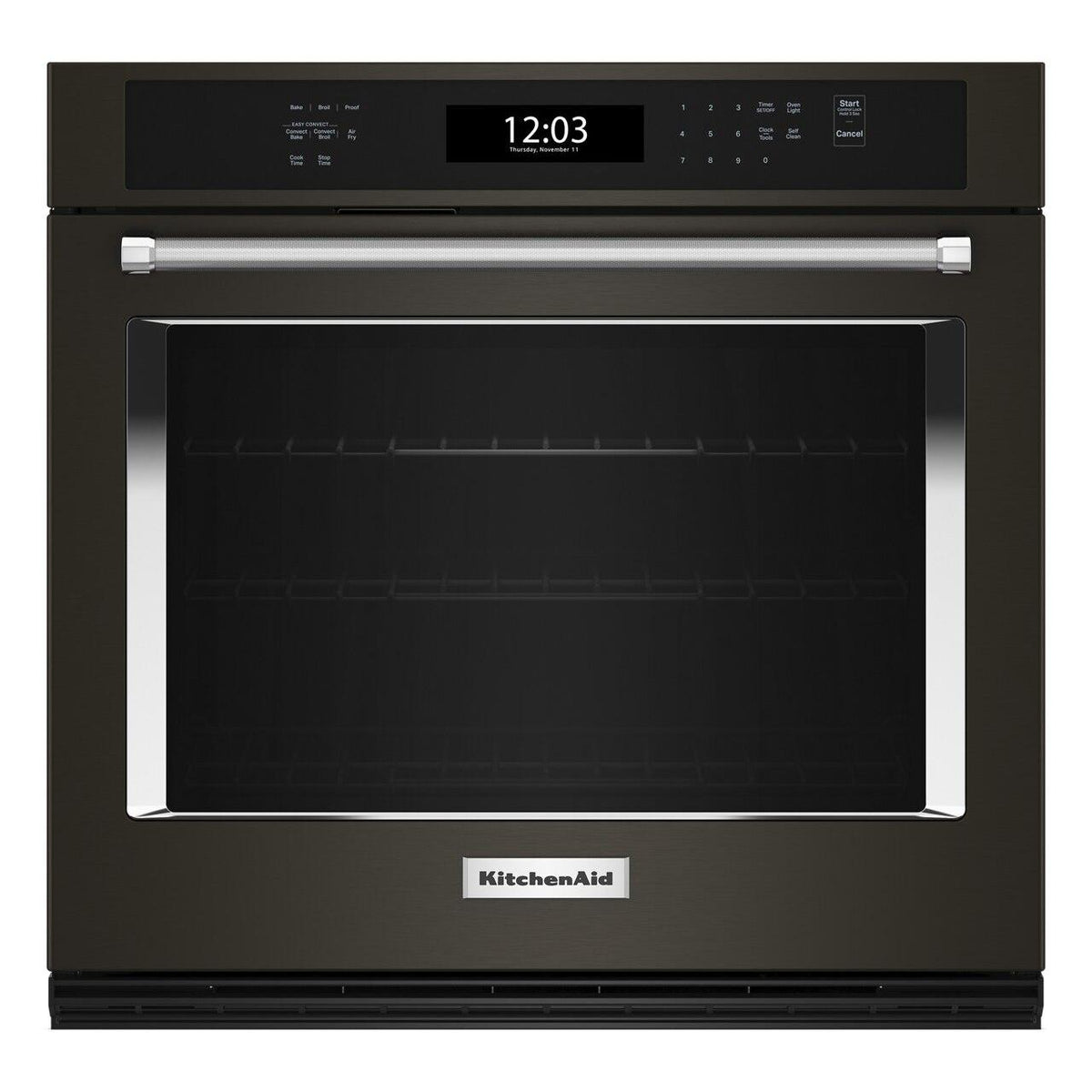 30-inch, 5.0 cu. ft. Built-in Wall Oven with Air Fry KOES530PBS IMAGE 1