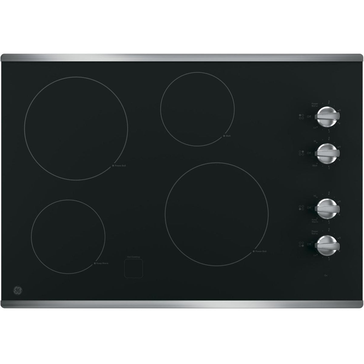 30-inch Built-in Electric Cooktop JP3030SWSS IMAGE 1