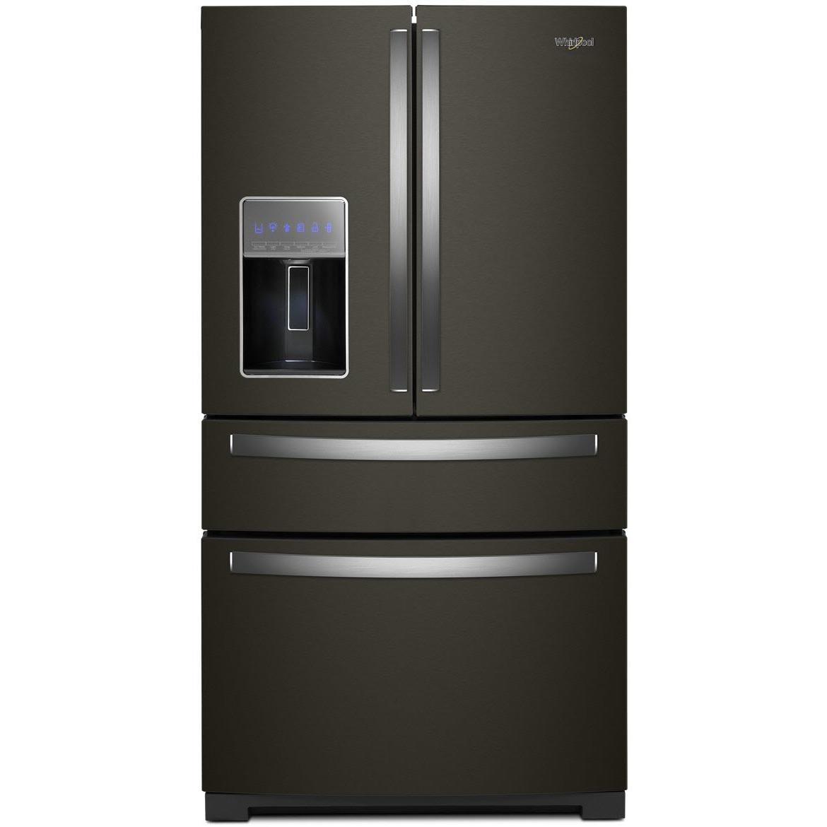 36-inch, 26.2 cu. ft. French 4-Door Refrigerator with External Water and Ice Dispensing System WRMF7736PV IMAGE 1