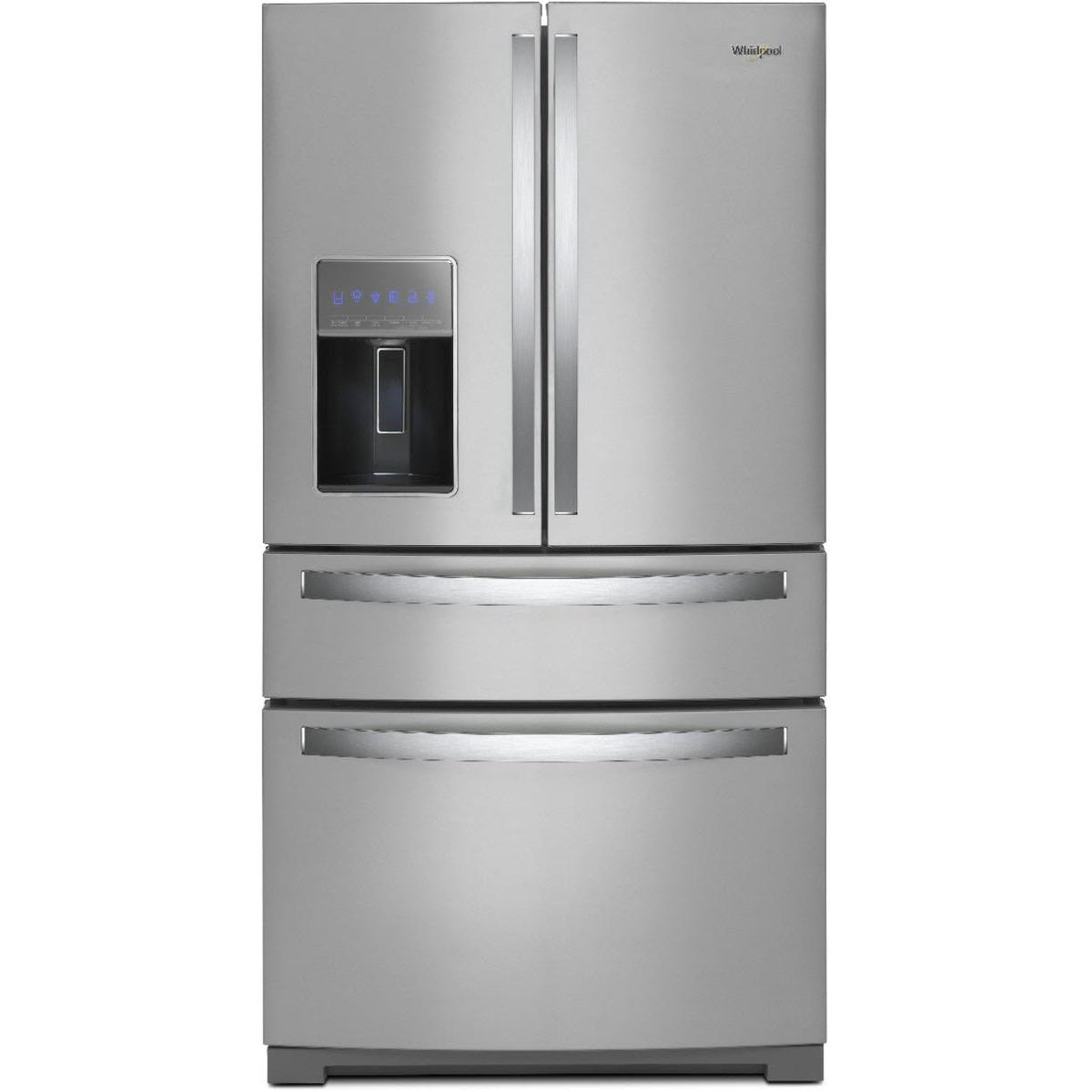 36-inch, 26.2 cu. ft. French 4-Door Refrigerator with External Water and Ice Dispensing System WRMF7736PZ IMAGE 1