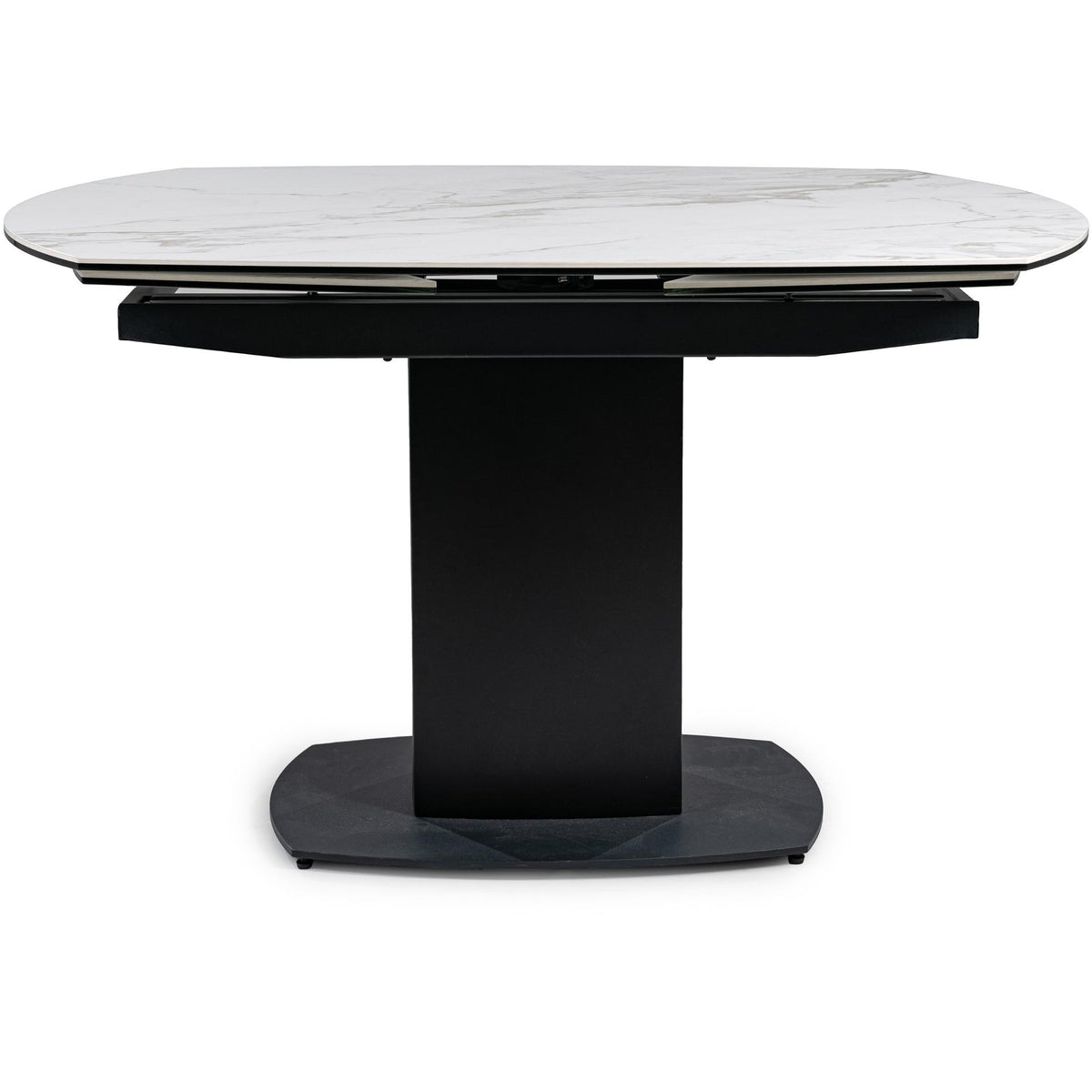 Gabriel Dining Table with Ceramic Top and Pedestal Base IMAGE 1