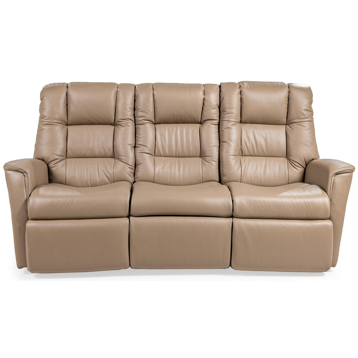 Victor Power Reclining Leather Sofa IMAGE 1