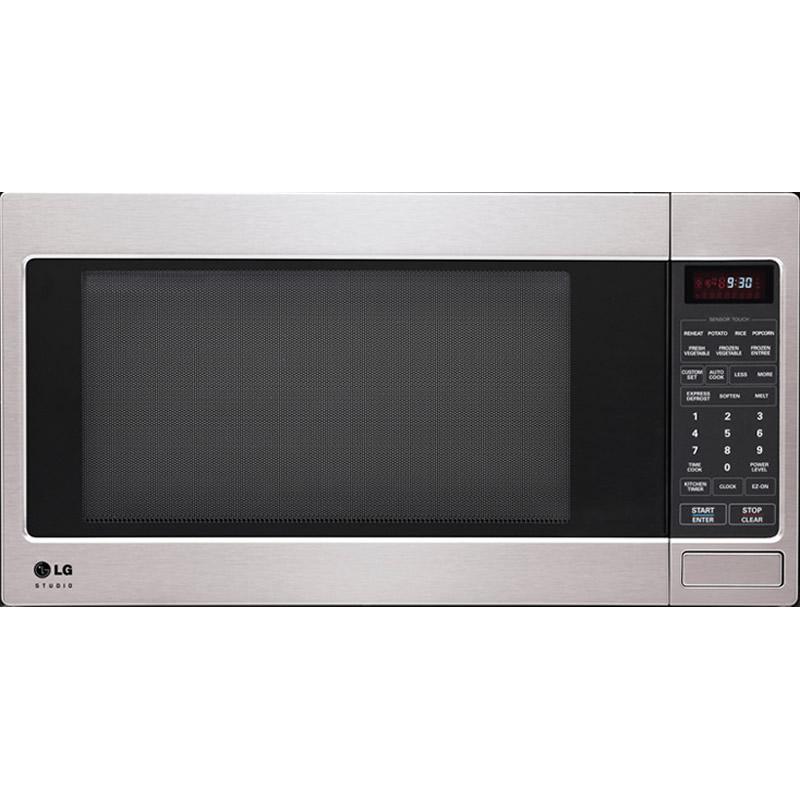 LG STUDIO 24-inch, 2.0 cu. ft. Countertop Microwave Oven with EasyClean® LSRM2010ST IMAGE 1
