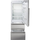 Sub-Zero 30-inch, 15.6 cu.ft. Built-in Bottom Freezer Refrigerator with Internal Ice Maker IT-30CIID-RH IMAGE 2