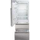 Sub-Zero 36-inch, 19.7 cu. ft. Built-in Bottom Freezer Refrigerator with Internal Ice Maker IT-36CI-LH IMAGE 2