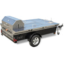 48in Towable Gas Grill with 3 Lockable Compartments & Sink CV-TG-4 IMAGE 1