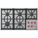 Wolf 36-inch Built-In Gas Cooktop CG365P/S/LP IMAGE 1