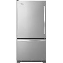30-inch, 18.6 cu. ft. Bottom Freezer Refrigerator WRB329LFBM IMAGE 1