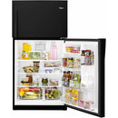 Whirlpool 33-inch, 21.3 cu. ft. Freestanding Top Freezer Refrigerator with Flexi-Slide™ Bin WRT541SZDB IMAGE 6