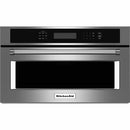 KitchenAid 27-inch, 1.4 cu. ft. Built-In Microwave Oven with Convection KMBP107ESS IMAGE 1
