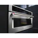 KitchenAid 30-inch, 1.4 cu. ft. Built-In Microwave Oven with Convection KMBP100ESS IMAGE 2