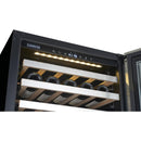 163-Bottle Vinoa Collection Wine Cellar with One-Touch LED Digital V-163WSZ IMAGE 4
