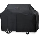 BBQ Cover for Mobile Gas Grill with Dome & Side Shelves CV-BC-48-V IMAGE 1