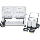 Mobile Gas Grill with 2x Dome Package & Propane Cart CV-MCC-60RDP IMAGE 1