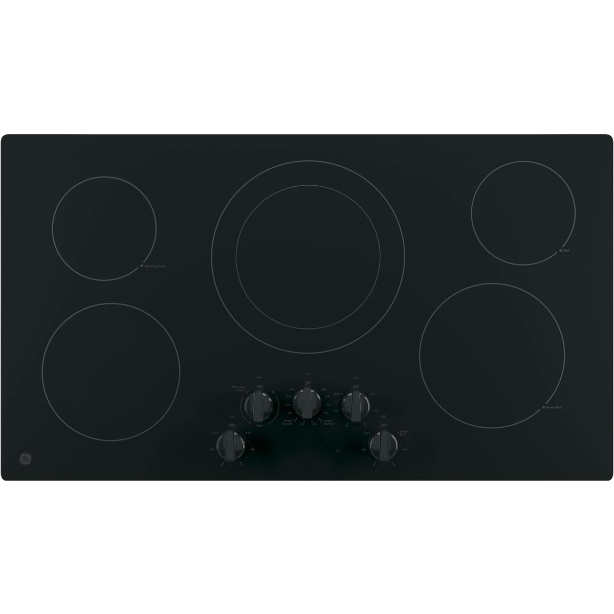 36-inch Built-In Electric Cooktop JP3036DLBB IMAGE 1