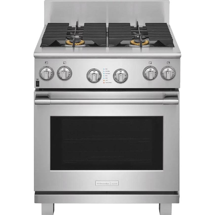Electrolux Icon 30-inch Freestanding Dual-Fuel Range with Convection Bake E30DF74TPS IMAGE 1