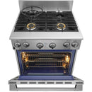 Electrolux Icon 30-inch Freestanding Dual-Fuel Range with Convection Bake E30DF74TPS IMAGE 5