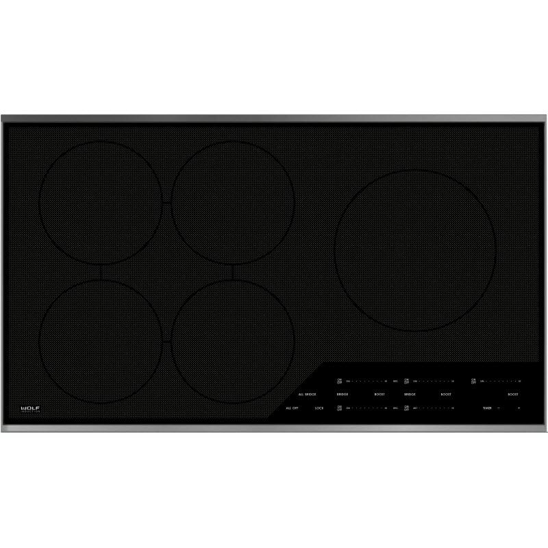 Wolf 36-inch Built-In Induction Cooktop CI365TF/S IMAGE 1