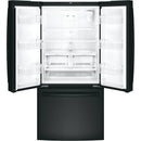 33-inch, 18.6 cu. ft. Counter-Depth French-Door Refrigerator GWE19JGLBB IMAGE 2