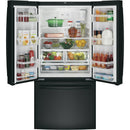 33-inch, 18.6 cu. ft. Counter-Depth French-Door Refrigerator GWE19JGLBB IMAGE 3