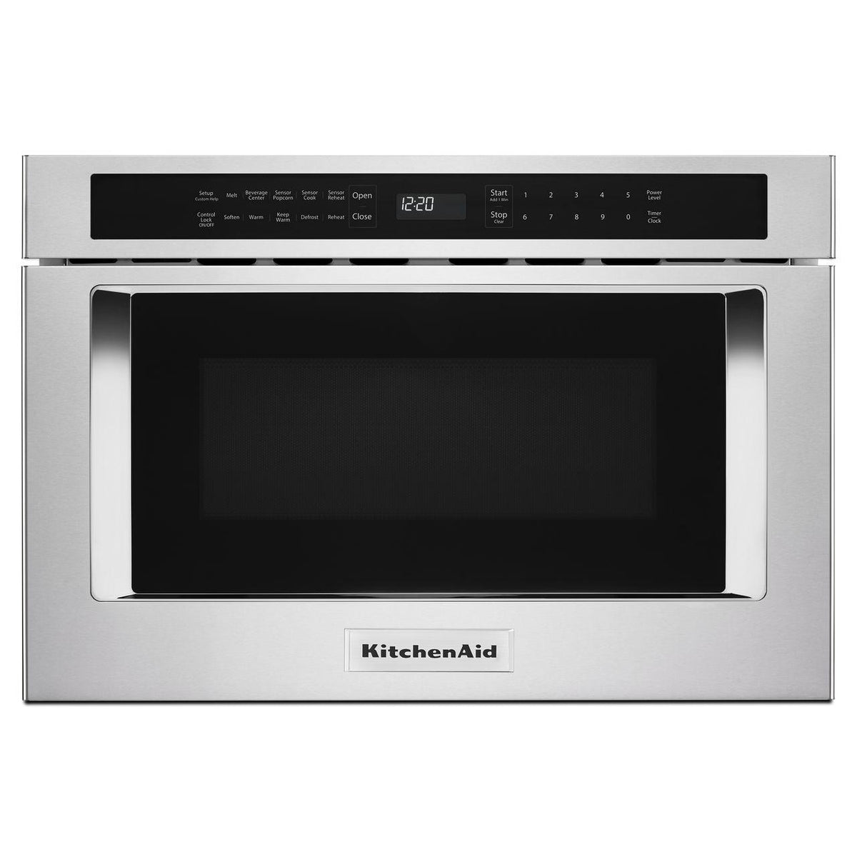 KitchenAid 24-inch, 1.2 cu. ft. Under-Counter Microwave Oven Drawer KMBD104GSS IMAGE 1