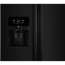 Whirlpool 36-inch, 24.5 cu. ft. Freestanding Side-by-Side Refrigerator with Exterior Ice and Water Dispenser with EveryDrop™ Water Filtration WRS335SDHB IMAGE 2