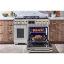 Signature Kitchen Suite 48-inch Freestanding Dual-Fuel Range with Sous Vide SKSDR480SIS IMAGE 8