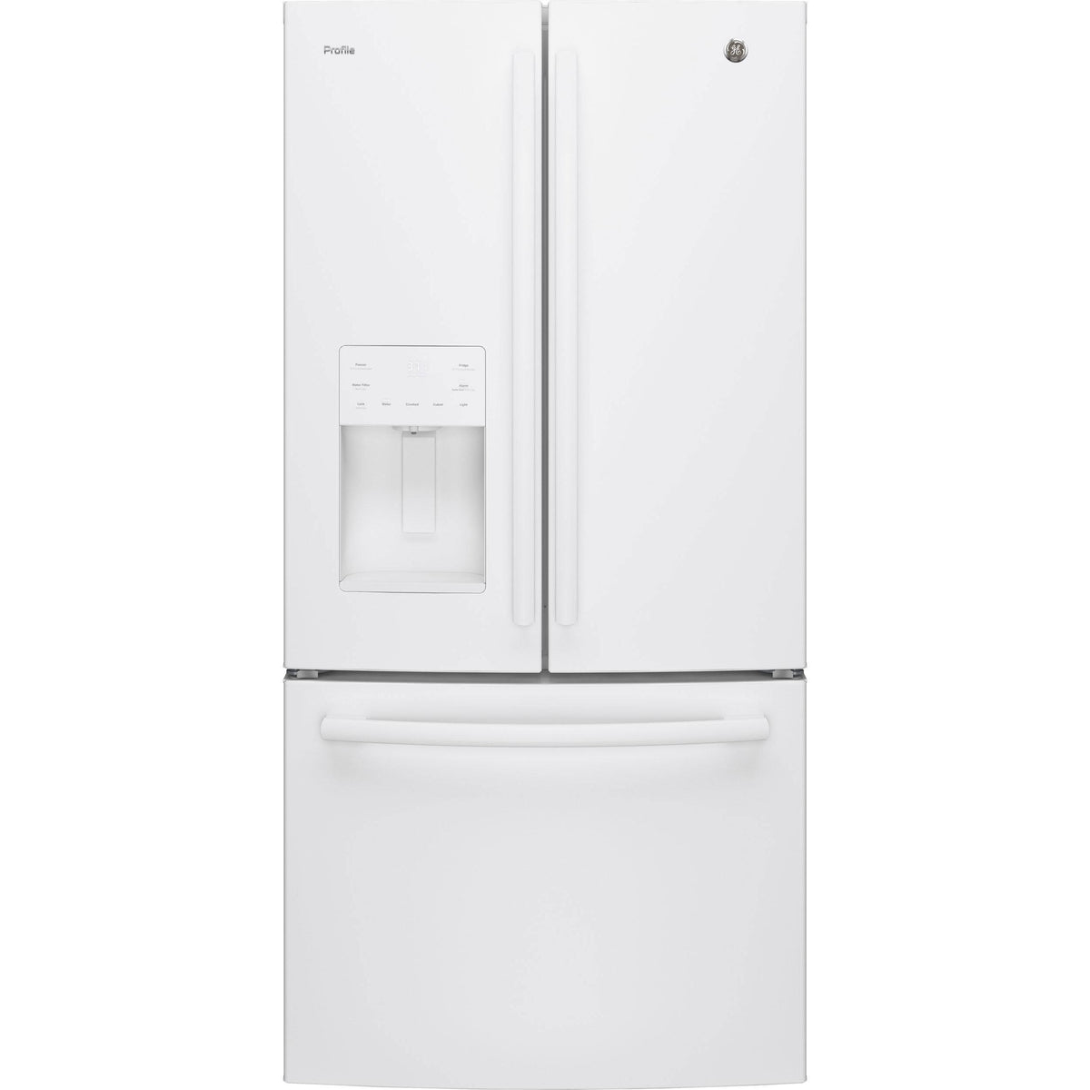 GE Profile 33-inch, 23.8 cu. Ft. French 3-door refrigerator PFE24HGLKWW IMAGE 1