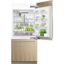 Fisher & Paykel 36-inch, 16.8 cu. ft. Built-in Bottom Freezer Refrigerator with ActiveSmart™ RS36W80RJ1 N IMAGE 2