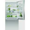 Fisher & Paykel 31-inch, 17.1 cu. ft. Counter-Depth Bottom Freezer Refrigerator RF170WDRX5 N IMAGE 2