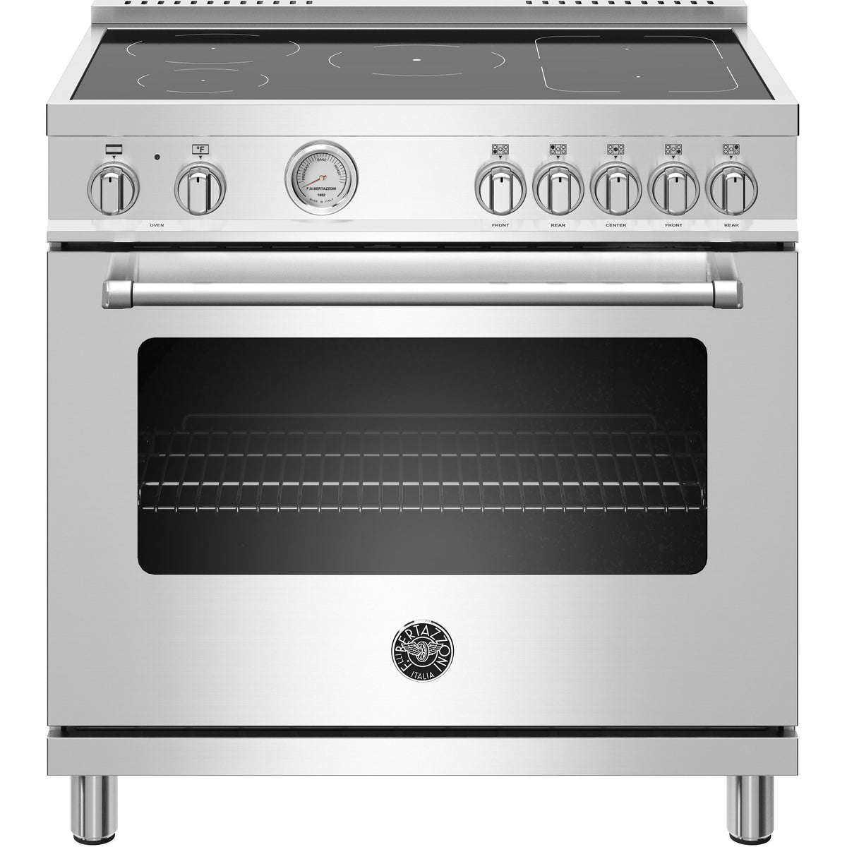 36-inch Freestanding Electric Induction Range with Convection Technology MAST365INMXE IMAGE 1